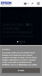 Mobile Screenshot of epson.dk