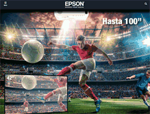 Tablet Screenshot of epson.com.ve
