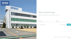 Desktop Screenshot of channel.epson.com.sg