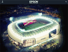 Tablet Screenshot of epson.com.br