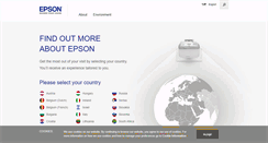 Desktop Screenshot of epson.eu