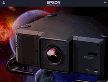 Tablet Screenshot of epson.com.bo