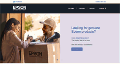 Desktop Screenshot of epson.co.in